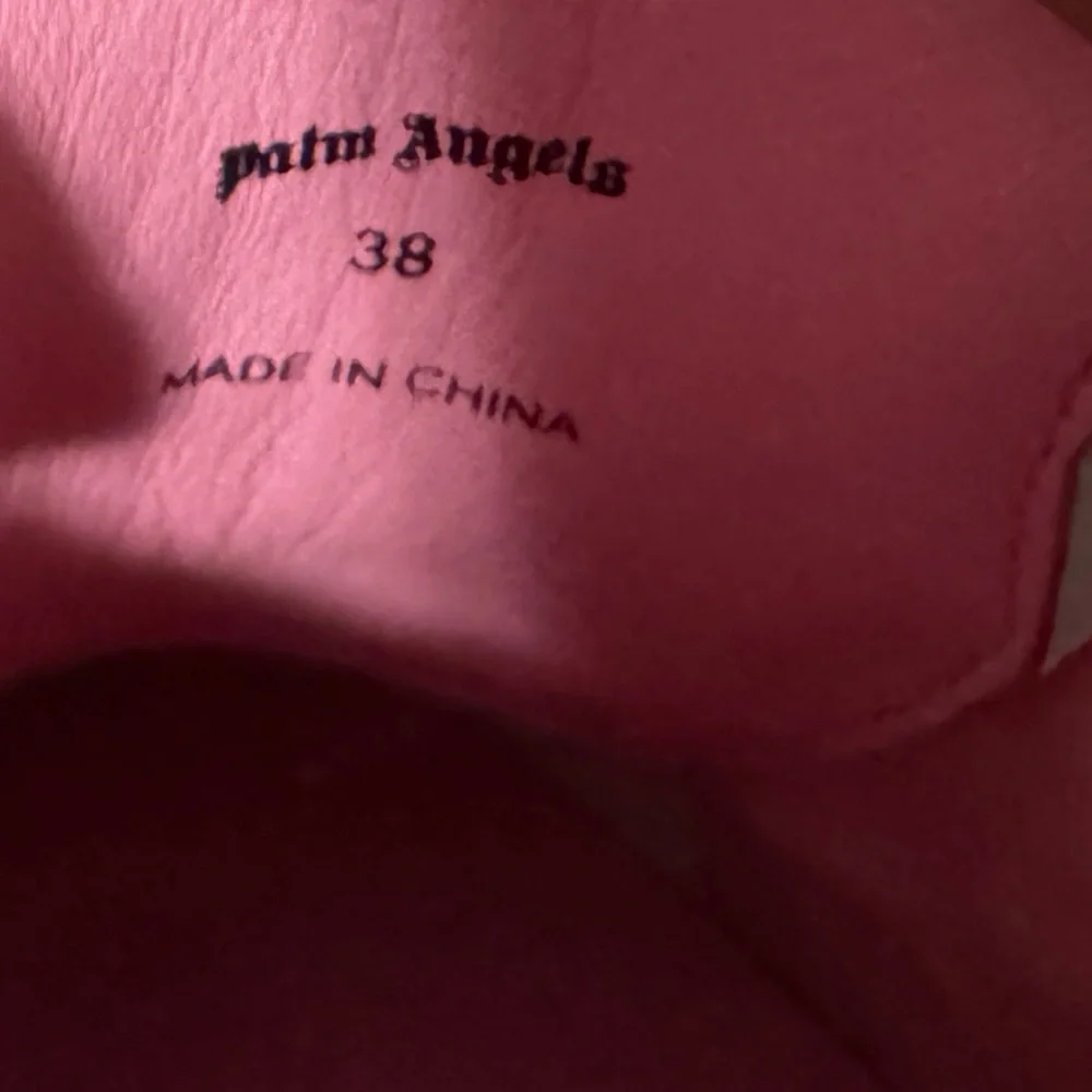 Authentic Palm Angels Pink and White Sneakers - Picture 2 of 4